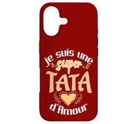 Custodia per iPhone 17 TATA d'Amour - Idée Cadeau Tante Tatie Exceptionnelle