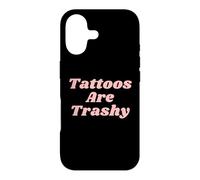 Custodia per iPhone 17 Tatuaggi divertenti sono Trashy Y2K Tatuaggio Sarcastico
