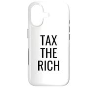 Custodia per iPhone 17 Tax The Rich - Clean Black Font