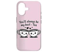 Custodia per iPhone 17 Tazze da tè con scritta "You'll Always Be My Best"