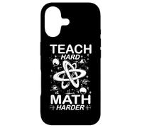 Custodia per iPhone 17 TEACH HARD MATH HARDER