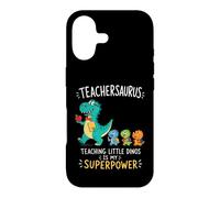 Custodia per iPhone 17 Teachersaurus Insegnante Umorismo Insegnare Piccoli Dinosauri