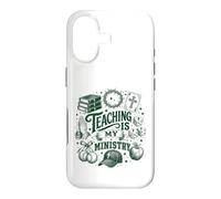 Custodia per iPhone 17 Teaching Is My Ministry Faith Teacher Women