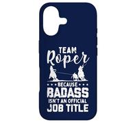 Custodia per iPhone 17 Team Roper perché Badass non è un titolo di lavoro ufficiale