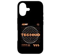 Custodia per iPhone 17 Techno Orb EDM Rave