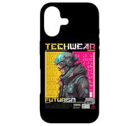 Custodia per iPhone 17 Techwear Futurismo Design Città del Caos