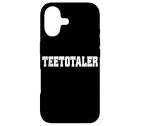 Custodia per iPhone 17 Teetotaler Sobrietà Anonymous Alcoholics AA NA Living Sober