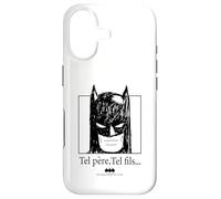 Custodia per iPhone 17 Tel père Tel fils Batman Ritratto Iconic Duo
