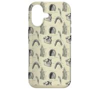 Custodia per iPhone 17 Tema Dentale Vintage Denti Umani Anatomia Grafica