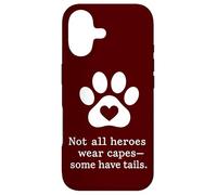 Custodia per iPhone 17 Terapia Dog Mom Heroes con code Pet Therapy Team