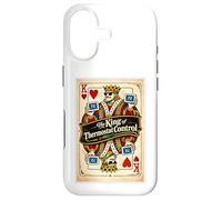 Custodia per iPhone 17 Termostato termico ad aria con parodia del padre e del re