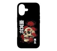 Custodia per iPhone 17 Teschio Giglio Ragno Giapponese Giappone