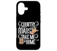 Custodia per iPhone 17 Testo della canzone di Country Roads Take Me Home Cute