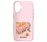 Custodia per iPhone 17 Thankful Mama Women Thanksgiving Fall Season