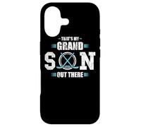 Custodia per iPhone 17 That's My Grandson Out There Ice Hockey Grandma Grandpa Gift