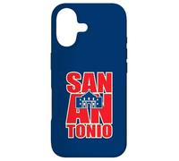 Custodia per iPhone 17 The Alamo On San Antonio Bold Lettere Texan Pride Vintage