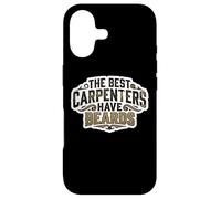 Custodia per iPhone 17 The Best Carpenters Have Beards Bearded Wood Worker Citazione