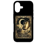 Custodia per iPhone 17 The Bibliophile Tarocco Carta Estetica Celeste Book Lover