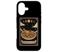 Custodia per iPhone 17 The Biryani Lover Indian Food Tarocchi Carta Witchy Moon