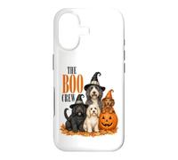 Custodia per iPhone 17 The Boo Crew Halloween Dogs Pumpkin Witch Hat