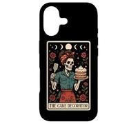 Custodia per iPhone 17 The Cake Decorator Cake Decorating Skeleton Tarocchi Card