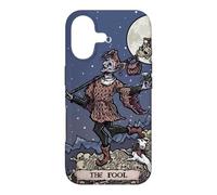 Custodia per iPhone 17 The Fool Tarocchi Halloween Court Jester Spooky Gothic
