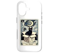 Custodia per iPhone 17 The Hermit Tarocco Carta Amante Gatto Divertente