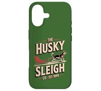 Custodia per iPhone 17 The Husky Sleigh Co Classic Siberian Huskies - Vintage