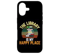 Custodia per iPhone 17 The Library Is My Happy Place - Lettore vintage per bibliotecari retrò