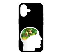 Custodia per iPhone 17 The Monkey Runs the Show giocoso, si appoggia all'umorismo