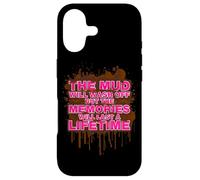 Custodia per iPhone 17 The mud will wash off Muddy Race fango Mud Run