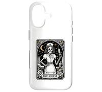 Custodia per iPhone 17 The Nurse Tarot Skeleton Night Shift RN Vintage Graphic
