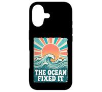 Custodia per iPhone 17 The Ocean Fixed It Retro Beach Waves Sun