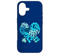 Custodia per iPhone 17 The Ocean is My Happy Place Sea Beach Life Better Flip Flops