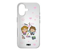 Custodia per iPhone 17 The Office Pam Beesly & Jim Adorable Moments