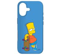 Custodia per iPhone 17 The Simpsons Bart Simpson Blu Cielo