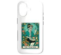 Custodia per iPhone 17 The Teacher Tarot Card Skeleton Vintage Classroom Halloween