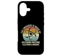 Custodia per iPhone 17 The Universe Is Made Of Protons Neutrons Electron and Morons