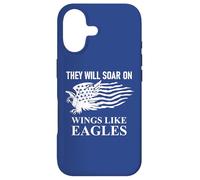 Custodia per iPhone 17 They Will Soar Wings Like Eagle Christian Isaiah 40:31 Bible