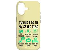 Custodia per iPhone 17 Things I Do in my Spare Time, Gaming Gamer Videogame
