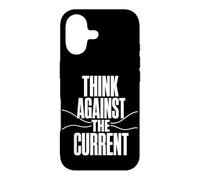 Custodia per iPhone 17 THINK AGAINST THE CURRENT Pensiero Libero Controcorrente