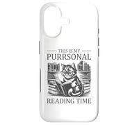 Custodia per iPhone 17 This Is My Purrsonal Reading Time