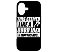 Custodia per iPhone 17 This seemed like a good idea jogging corridore divertente