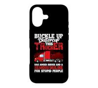 Custodia per iPhone 17 This Trucker Has Anger Issues And A Serious Fun Truck Driver