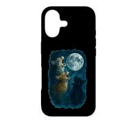 Custodia per iPhone 17 Three Cats Howling At The Moon 3 Cat Moon