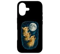 Custodia per iPhone 17 Three Chihuahuas Howling At The Moon 3 Chihuahua Moon