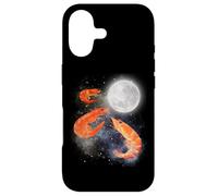 Custodia per iPhone 17 Three Shrimp Moon Howling at the Moon Funny Prawn Meme