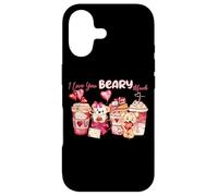 Custodia per iPhone 17 Ti amo Beary Much Cute Bear Romance