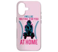 Custodia per iPhone 17 Ti aspetterò a casa Softball