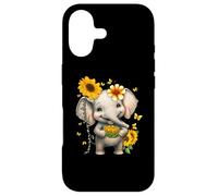 Custodia per iPhone 17 Ti cito My Sunshine Elephant Wildlife Animal Safari